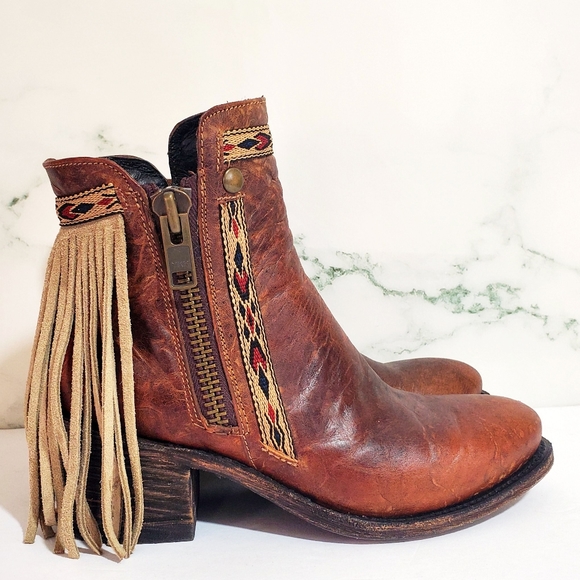 Corral Shoes - Corral Fringe Boots